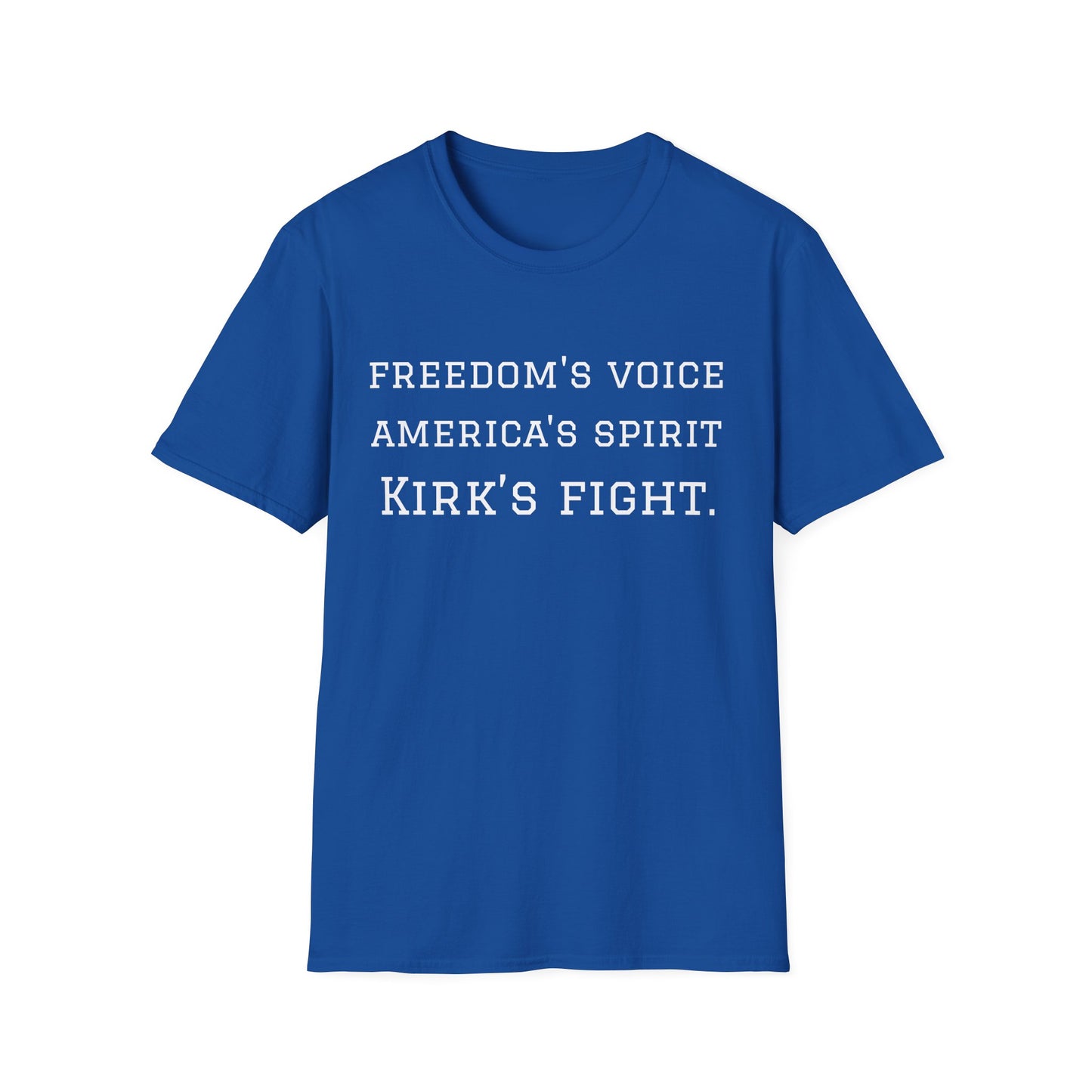 Tribute T-Shirt for Charlie Kirk, Memorial Tee, Unisex Graphic Shirt, Freedom's Voice Shirt, Inspirational Apparel, Commemorative Fashion