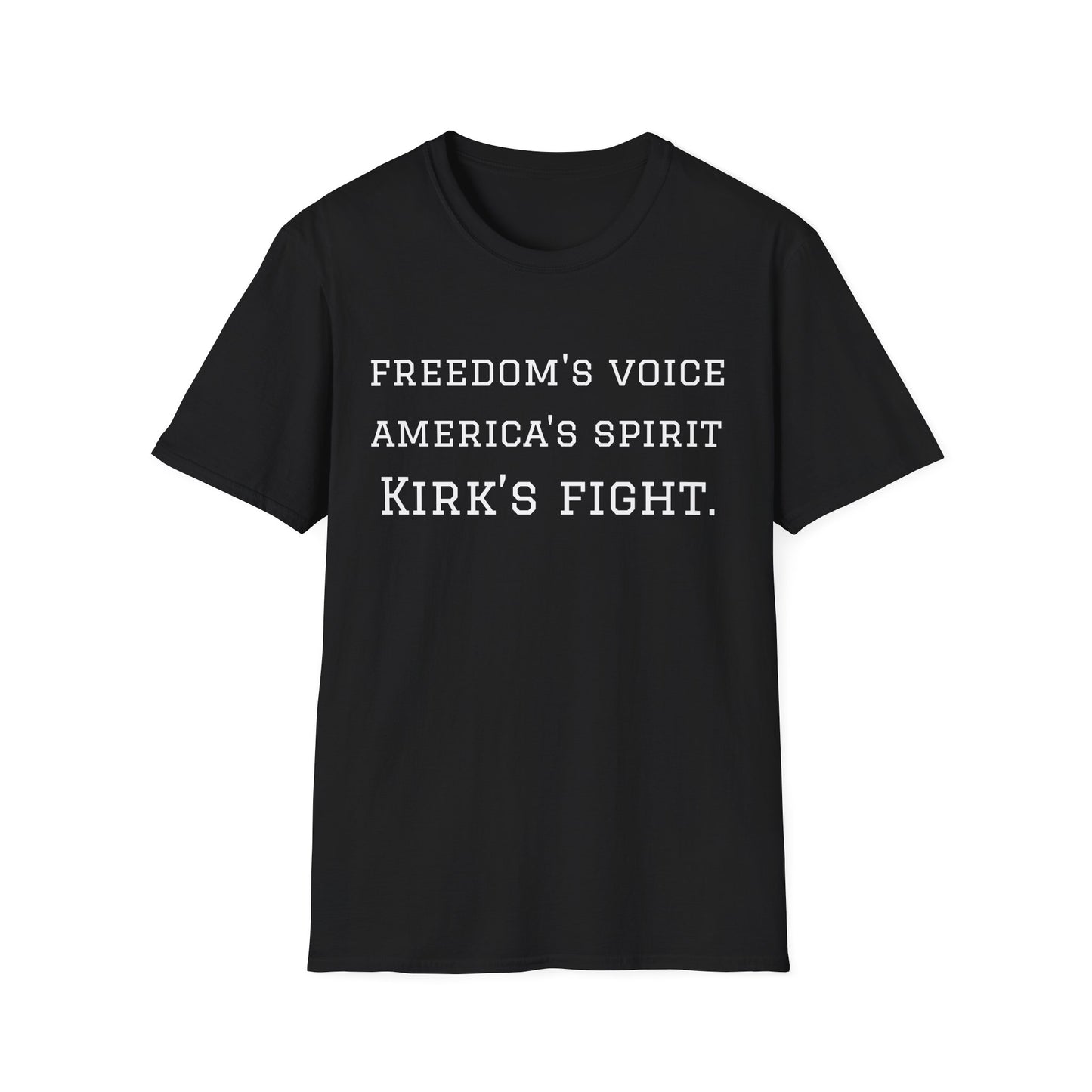 Tribute T-Shirt for Charlie Kirk, Memorial Tee, Unisex Graphic Shirt, Freedom's Voice Shirt, Inspirational Apparel, Commemorative Fashion
