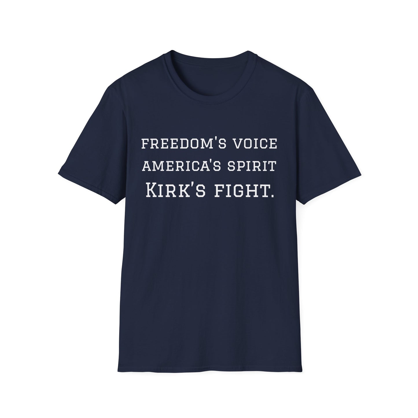 Tribute T-Shirt for Charlie Kirk, Memorial Tee, Unisex Graphic Shirt, Freedom's Voice Shirt, Inspirational Apparel, Commemorative Fashion
