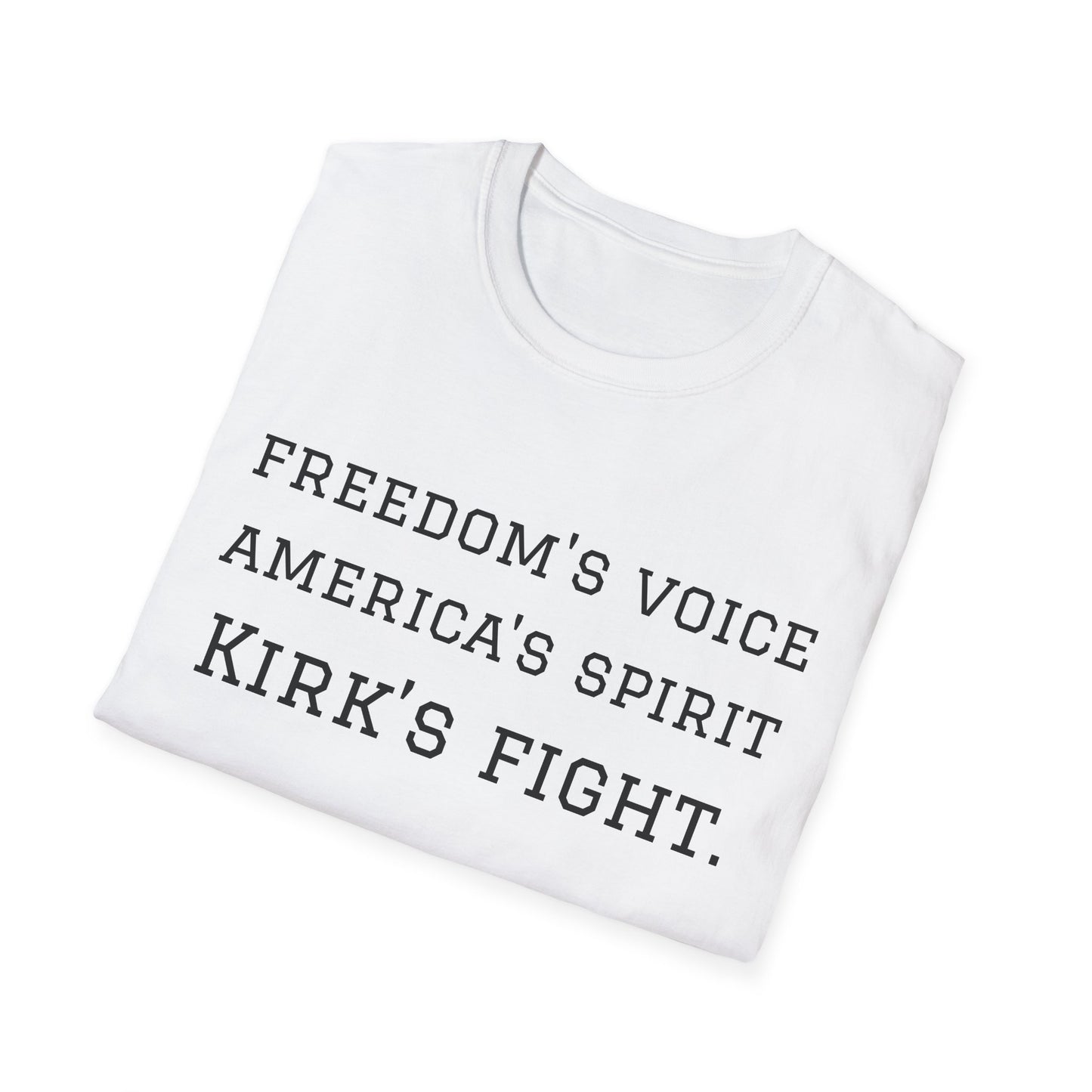 Tribute T-Shirt for Charlie Kirk, Memorial Tee, Unisex Graphic Shirt, Freedom's Voice Shirt, Inspirational Apparel, Commemorative Fashion