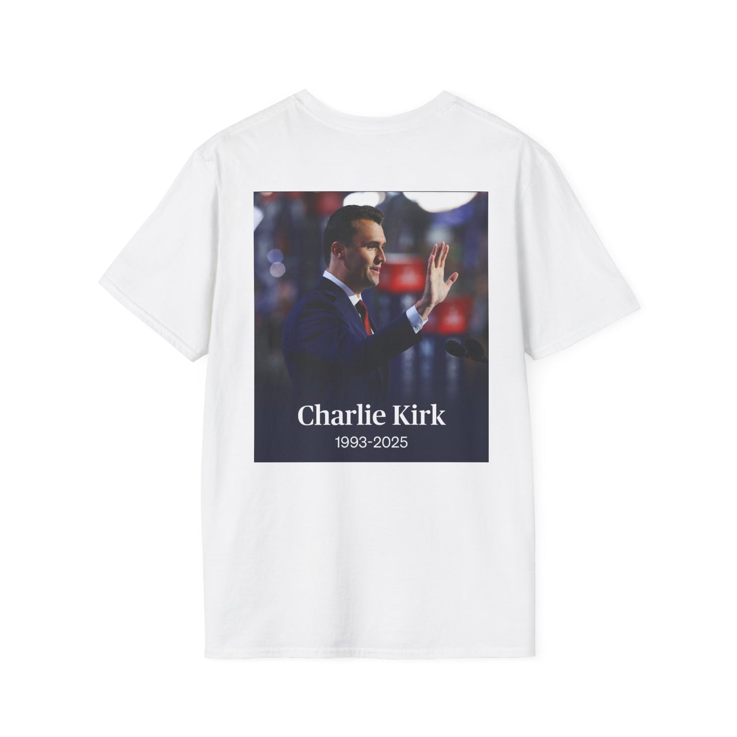 Tribute T-Shirt for Charlie Kirk, Memorial Tee, Unisex Graphic Shirt, Freedom's Voice Shirt, Inspirational Apparel, Commemorative Fashion